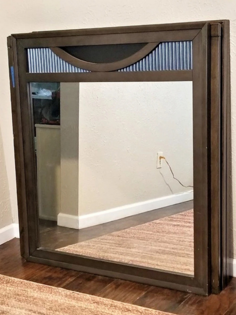 SOLID WOOD Wall Mirror